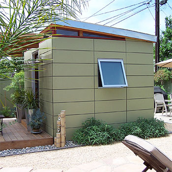Accent your Modern Home with a Modern Shed