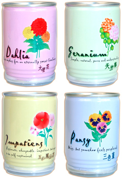 Flowers in a Can