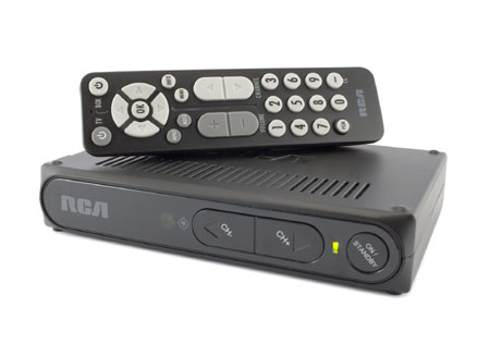 RCA DTA-800B1 ATSC Digital HD signals to Analog Pass-through TV Converter Box