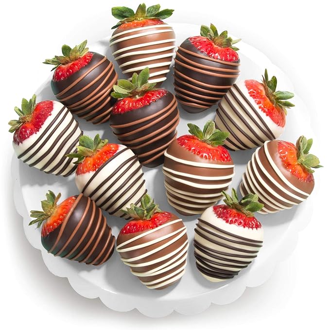 Sweet Seduction: Chocolate-Covered Strawberries for Valentine's Day Delight Gift