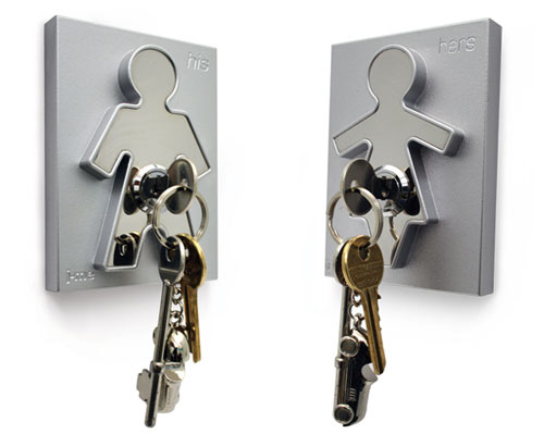 His and Hers Keyholders Shows Who is Hung