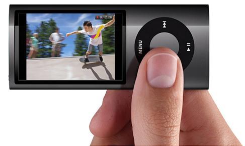 The new iPod nano now takes video