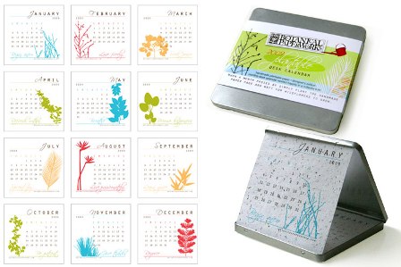 Plantable Eco Calendar: The Calendar You Can Plant