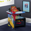 Disney Cars Children Desk Chair with Storage Bin