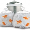 Pet Goldfish Garbage Bags