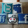 Social Networking Pillows