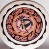 Angel Pacheco's Kokopelli Design Hand-Painted Plate